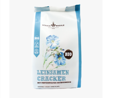 Schalk-Mühle Dinkel Leinsamen Cracker