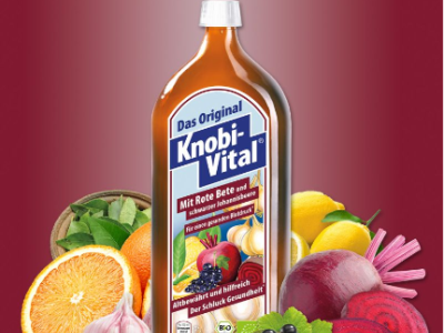 KnobiVital Rote Beete schwarze Johannisbeere
