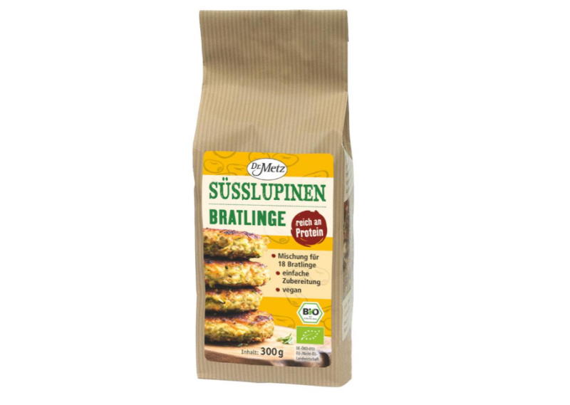 Dr. Metz Süßlupinen Bratlinge