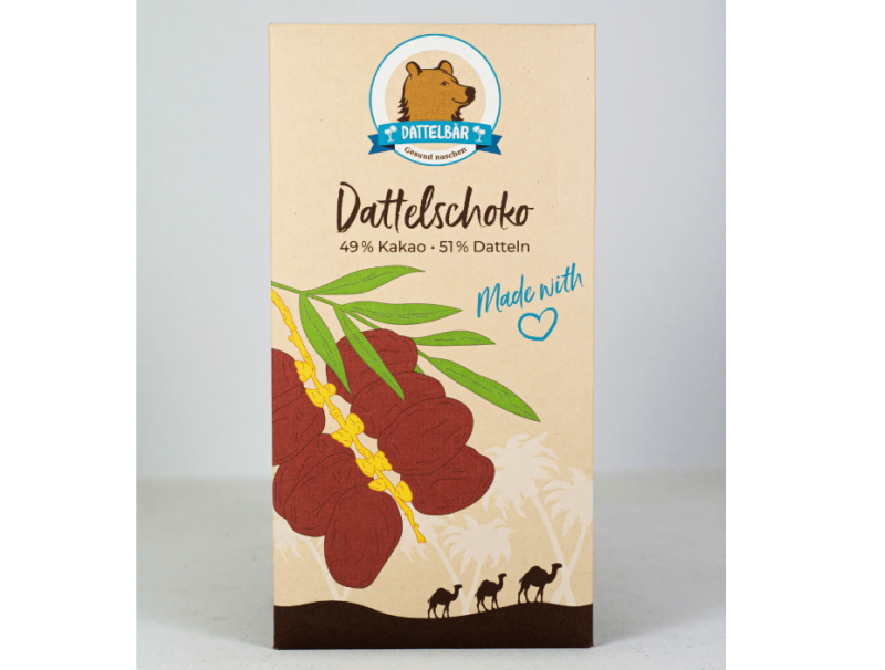 Dattelbär Dattelschokolade