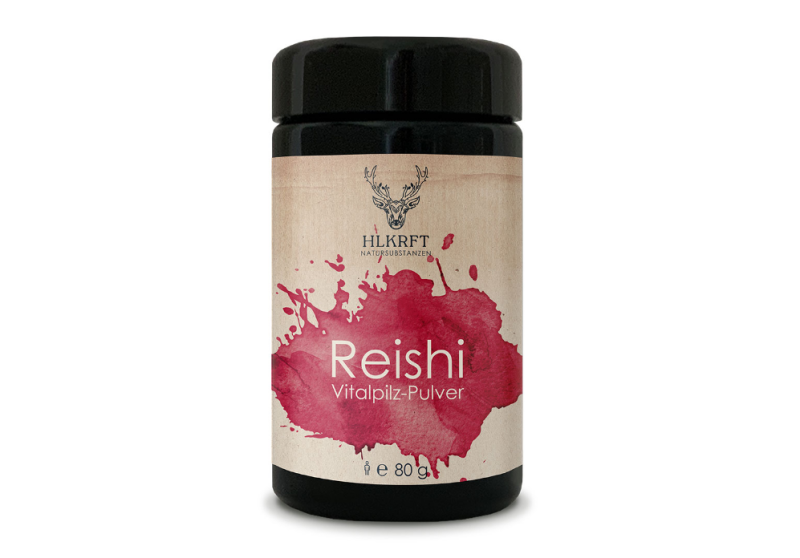 Heilkraft Reishi Vitalpilz-Pulver
