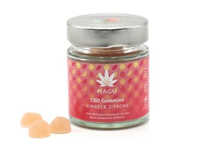 MAGU CBD Gummies Himbeer-Zitrone