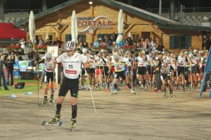 Start Rollerskilauf Sommer Grand Prix
