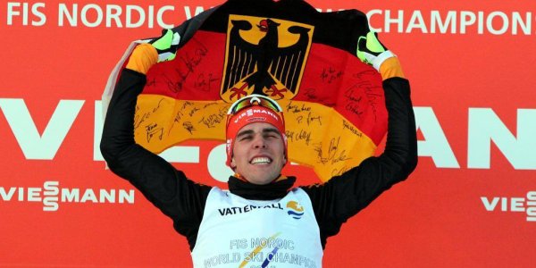 Johannes Rydzek wird Weltmeister im Einzel und Team