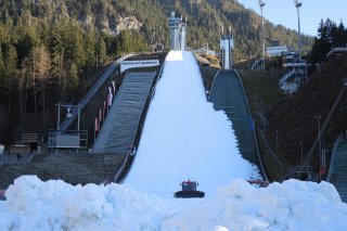 Präparierung für die Vierschanzentournee läuft auf Hochtouren
