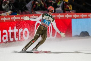 Michael Neumayer bei der vergangenen Vierschanzentournee 2015 in Oberstdorf