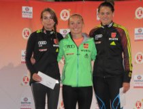 Juliane Seyfarth, Katharian Althaus, Carina Vogt