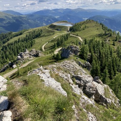 Ein traumhafter Blick über die Nockberge