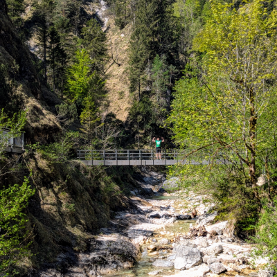 ...and the Almbachklamm