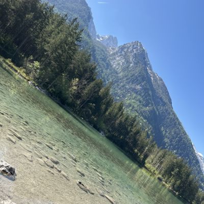 Ein ruhiger Vormittag am Hintersee