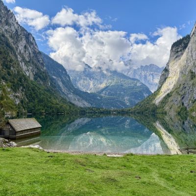 Blick von der Fischunkelalm am Obersee