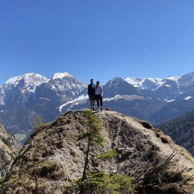 An der Grünsteinhütte :)