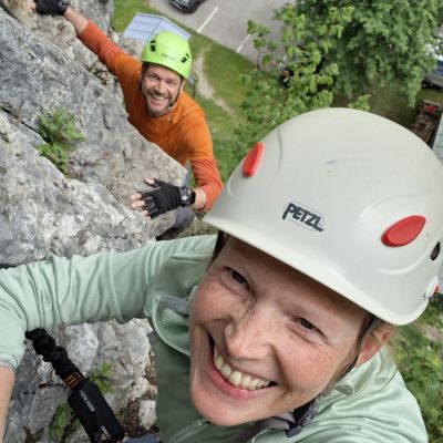 In der Vertikalen...