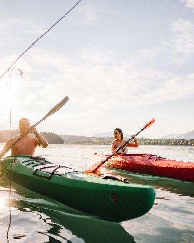 Kajak am Faaker See