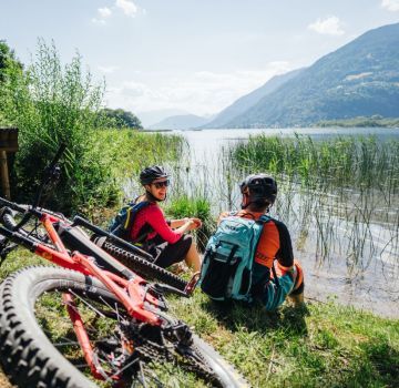 Mit dem Bike zum Ossiacher See