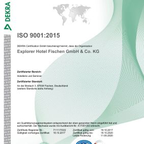 Ü2 Zertifikat  ISO 9001 2015 - Neue Standorte-1