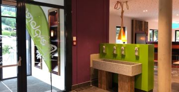 Neue Hygienebar in den Explorer Hotels