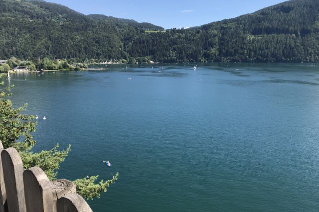 Entlang am Millstätter See bei Bad Kleinkirchheim