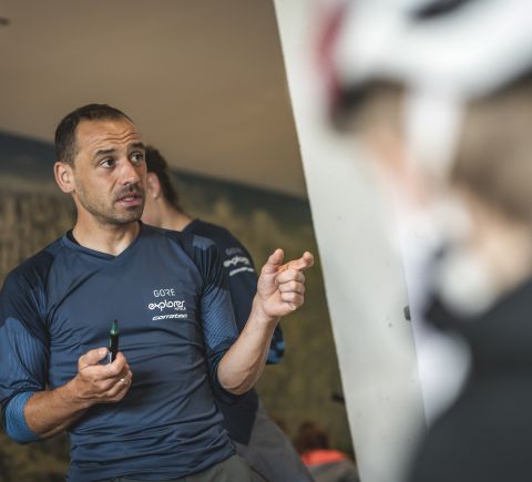 Le cycliste professionnel Steffen Thum
