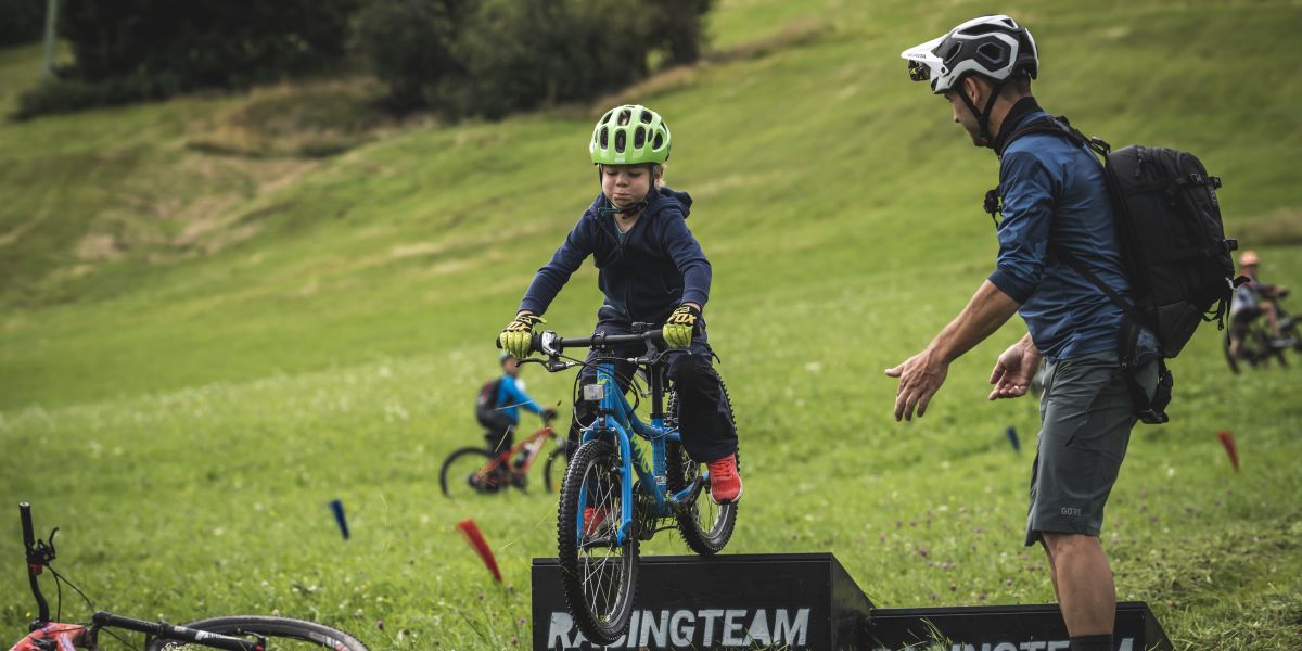 Motivation und Spaß beim Bike Camp für Kids