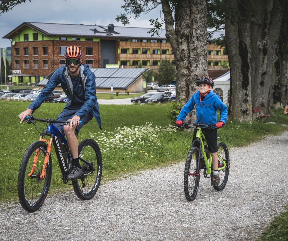 Auf Entdeckungstour beim Bike Camp