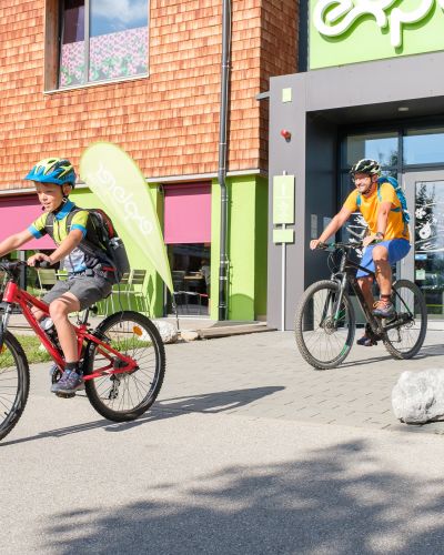 Man kann bei unseren Explorer Hotels nicht nur schöne Wanderwege, sondern auch rasante und sportliche Trails entdecken.