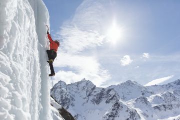 Eisklettern im Ötztal