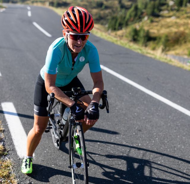 Road bike tours on the Nockalm Road in the Austrian Alps. During your summer vacation, you'll discover fantastic road bike routes around Bad Kleinkirchheim with views of the stunning Nockberge Mountains.