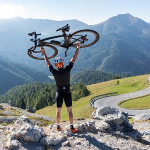 Passtraining mit dem Rennrad in den Alpen