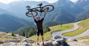 Passtraining mit dem Rennrad in den Alpen
