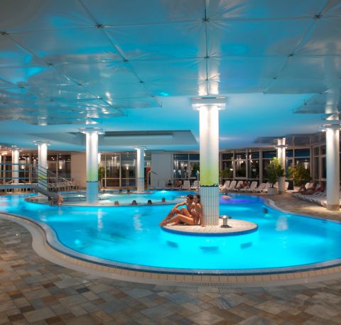 Waterwereld in het ABC-Bad in Nesselwang