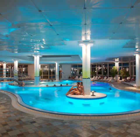 Vízi világ az ABC-Badban Nesselwangban