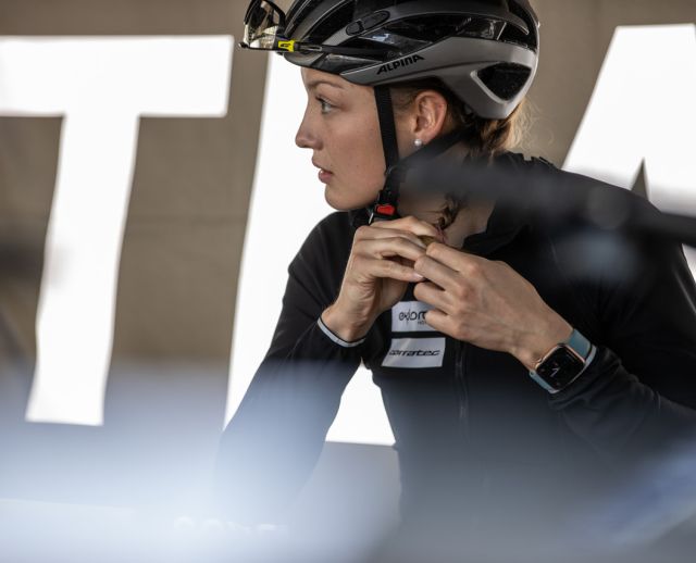 Marion prima della competizione