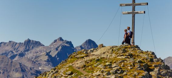 Erklimme das Wetterkreuz in Hochötz