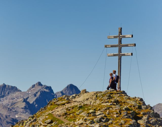 La cima Wetterkreuz è molto amata nell'Hochötz e rappresenta un ottimo consiglio per le vostre vacanze estive nell'Ötztal.