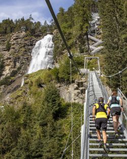 Hoch hinaus zum Stuibenfall