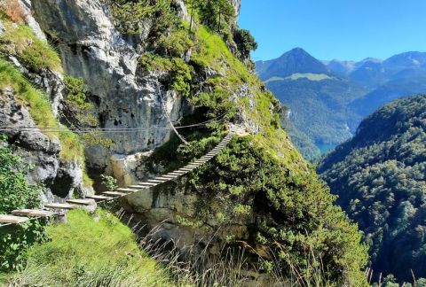 A Grünsteini via ferrata tökéletes mindazoknak, akik adrenalinlöketre vágynak. Remek nyári vakációs tipp!