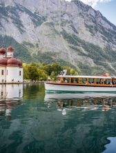 Mit dem Boot über den Königssee