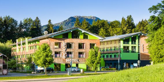 Explorer Hotel Oberstdorf im Sommer