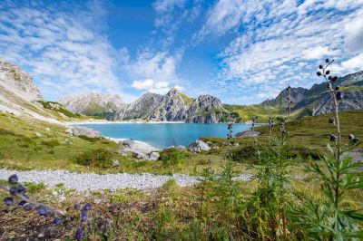 Ein Ausflug zum Lünersee darf in Deinem Urlaub im Explorer Hotel Montafon in Vorarlberg nicht fehlen!
