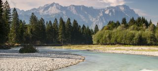 Loisach in Farchant