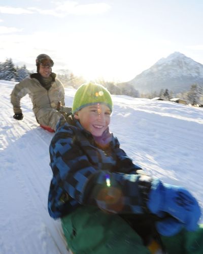 Rodelspaß in Garmisch-Partenkirchen