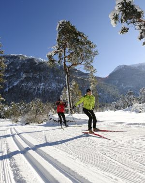 Langlaufsport in Oberbayern