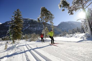 Langlaufsport in Oberbayern