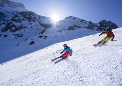 Garmisch z góry: Oprócz Zugspitze, Osterfelder oferuje doskonałą okazję do wyszaleństwa na śniegu!