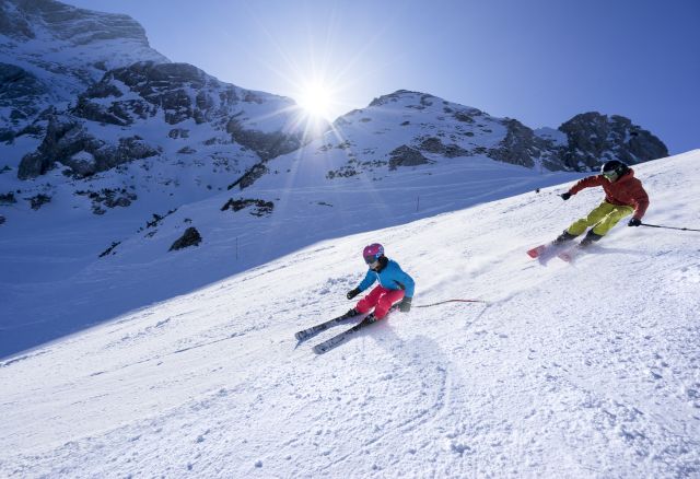 Garmisch van boven: Naast de Zugspitze biedt ook de Osterfelder u de perfecte mogelijkheid om u eens lekker uit te leven in de sneeuw!