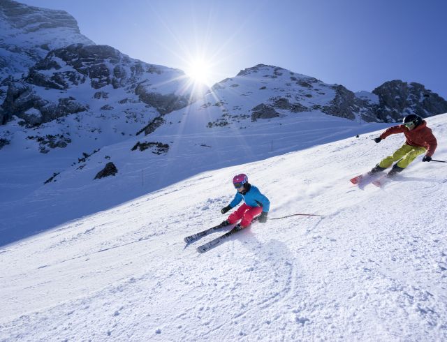 Garmisch z góry: Oprócz Zugspitze, Osterfelder oferuje doskonałą okazję do wyszaleństwa na śniegu!