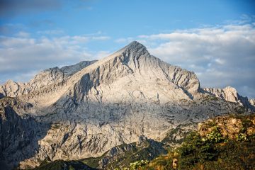 Berggipfel Alpspitze in Garmisch-Partenkirchen