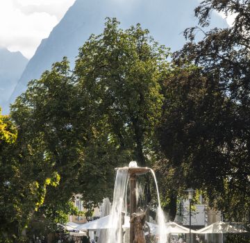 Richard Strauss Brunnen in Garmisch-Partenkirchen