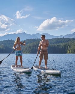 SUP-Ausflug an den Eibsee